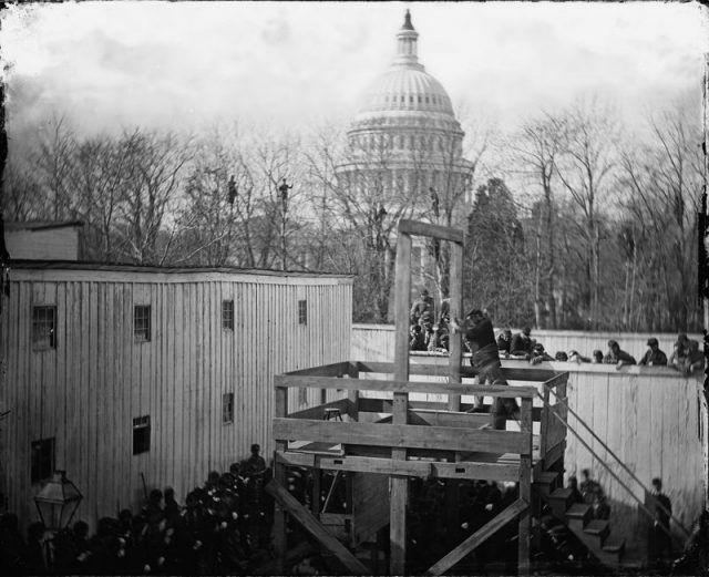 The execution of Henry Wirz.