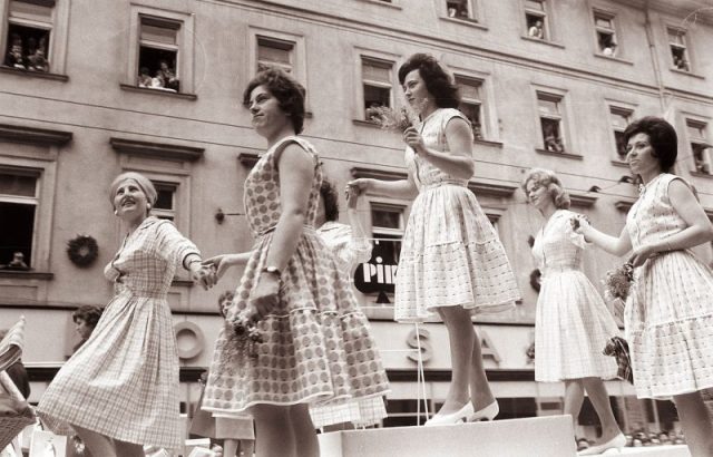 May Day parade, 1961.