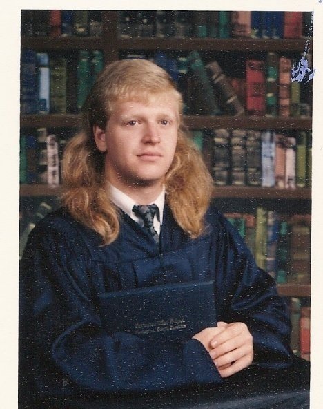 The graduation mullet. Photo by u/Reddit