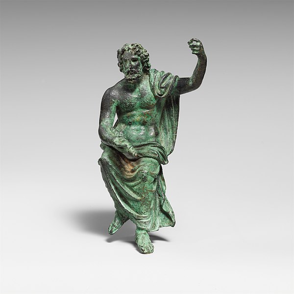 Bronze statuette of Jupiter Capitolinus