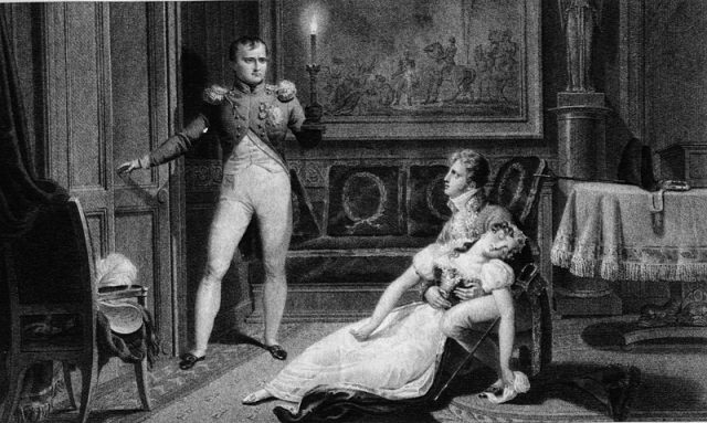 Napoléon announced his intention divorce Joséphine in 1809.