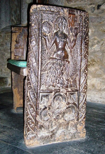 16th century Zennor mermaid chair. Photo by Nabokov CC BY-SA 3.0