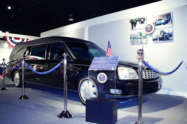 Presidential Hearse – President Ronald Reagan & President Ford. Photo by PROA Yee CC BY 2.0