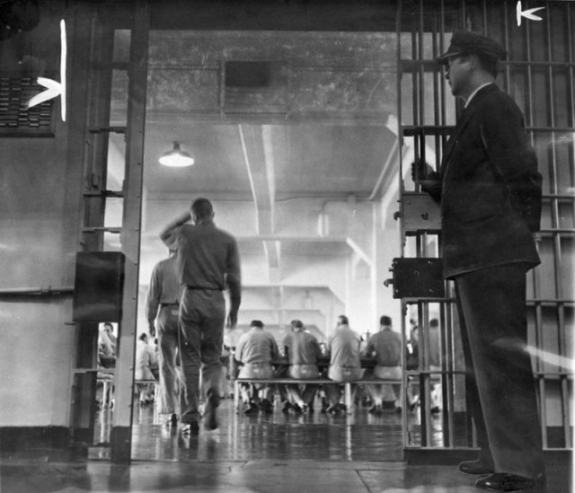 Alcatraz guard, 1955.