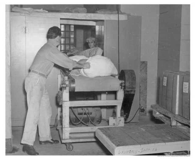 Alcatraz laundry.