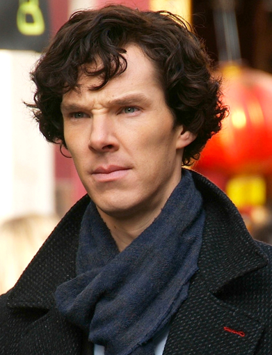 Benedict Cumberbatch as Holmes in Sherlock Photo by RanZag CC BY 2.0