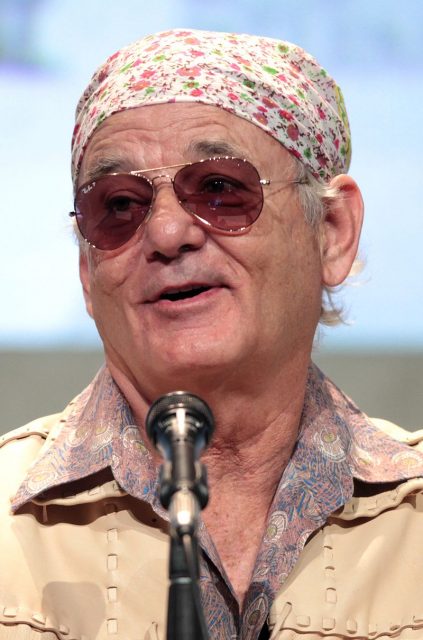 Bill Murray in 2015. Photo by Gage Skidmore CC BY-SA 3.0