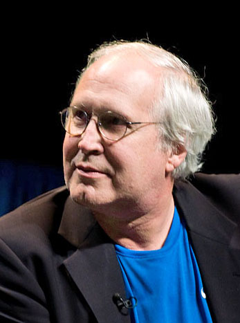 Chevy Chase on a panel for Community at PaleyFest 2010. Photo by Jesse Chang CC BY-SA 2.0