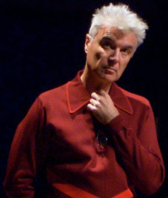David Byrne speaking at the 2006 Future of Music Policy Summit hosted by the McGill University Schulich School of Music in Montreal, Canada. Photo by Fred von Lohmann CC BY 2.0
