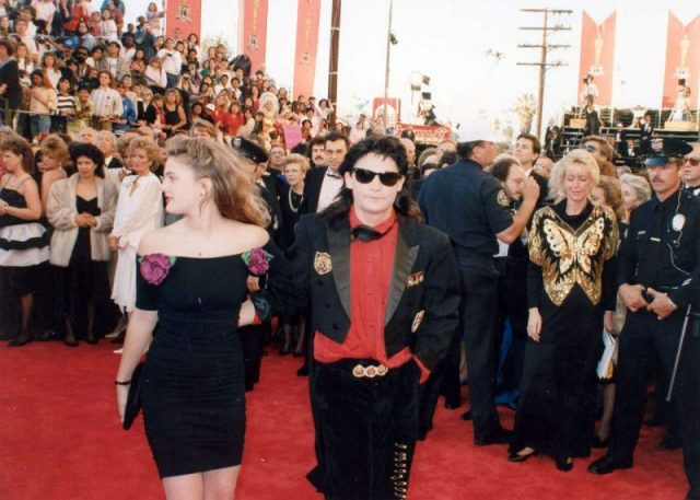 Drew Barrymore and Corey Feldman in 1989. Photo by Alan Light CC By 2.0