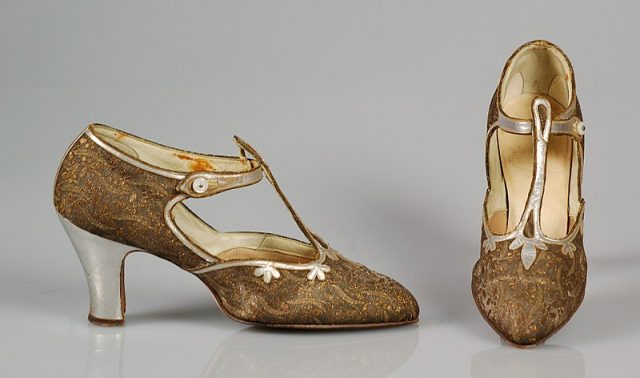 Evening shoes, 1925
