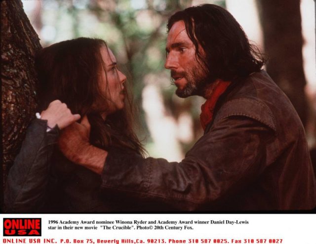 Academy Award Nominee Winona Ryder and Academy Award Winner Danile Day-Lewis star in ‘The Crucible’ (1996)