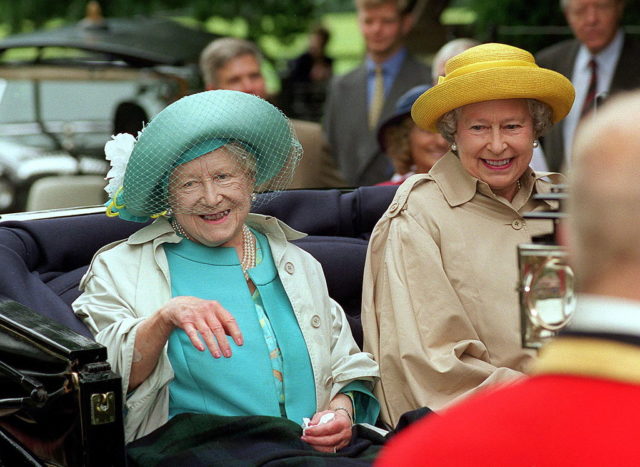 the Queen Mother and Queen Elizabeth II