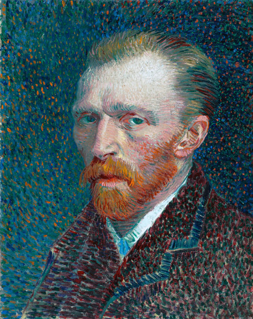 Painting of Van Gogh