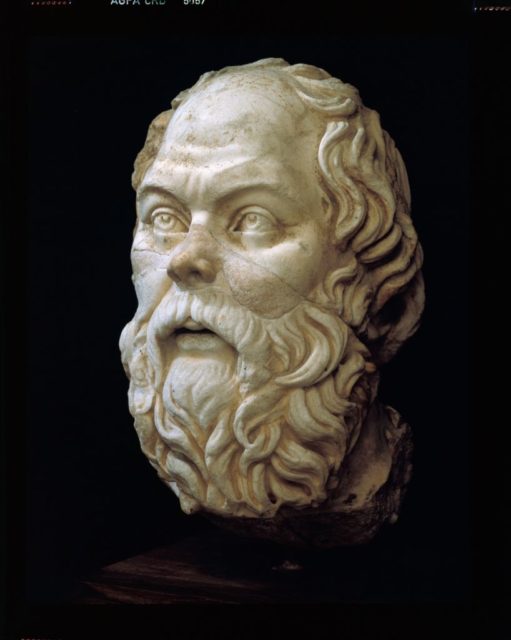 bust of Socrates