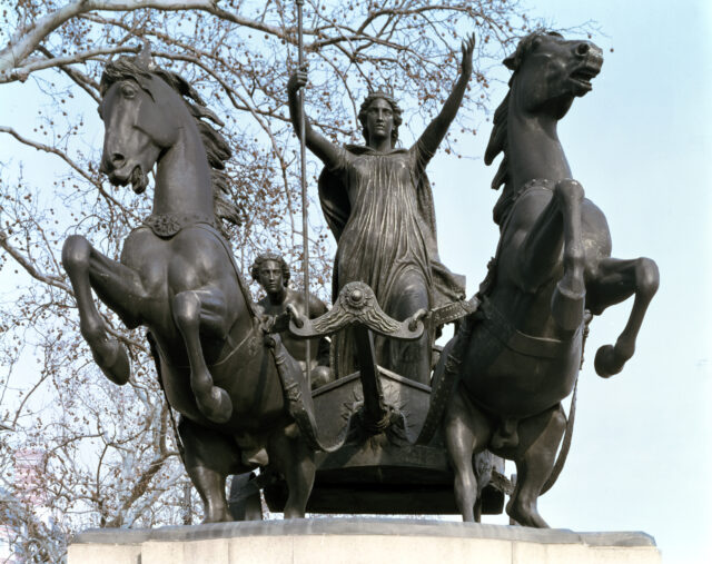 The Statue of Boudicca.