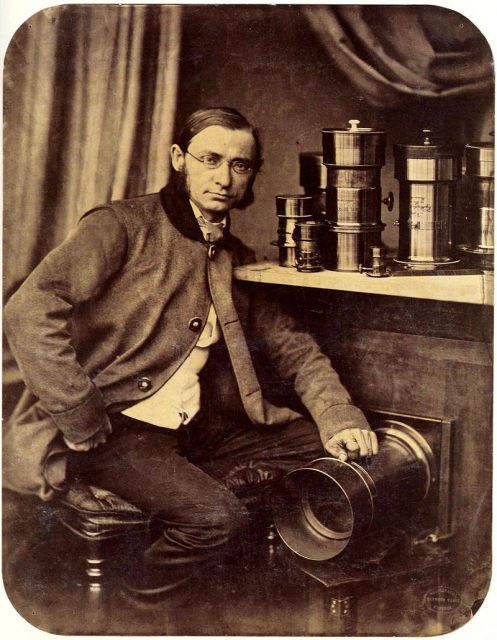 Hermann Krone, Saxon photographer (1858)