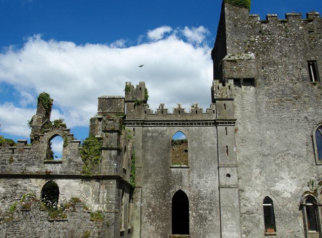 Leap castle in Coolderry, Ireland is reputedly one of the most haunted castles in the world