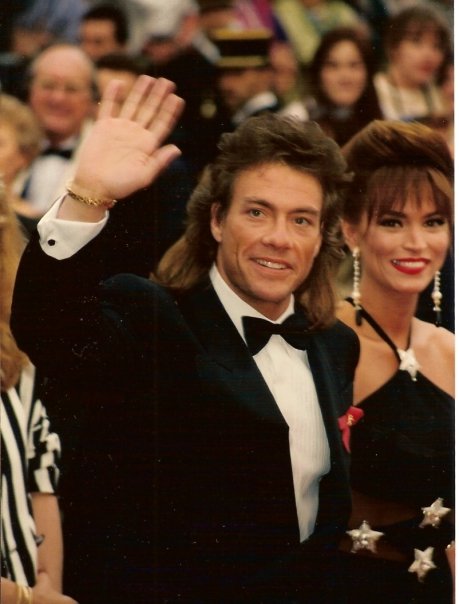 Jean-Claude Van Damme sporting a mullet hairstyle. Photo by Georges Biard CC BY-SA 3.0