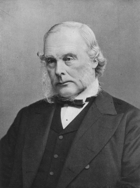 The surgeon Joseph Lister in 1902.