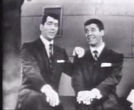Martin and Lewis in an episode of The Colgate Comedy Hour.