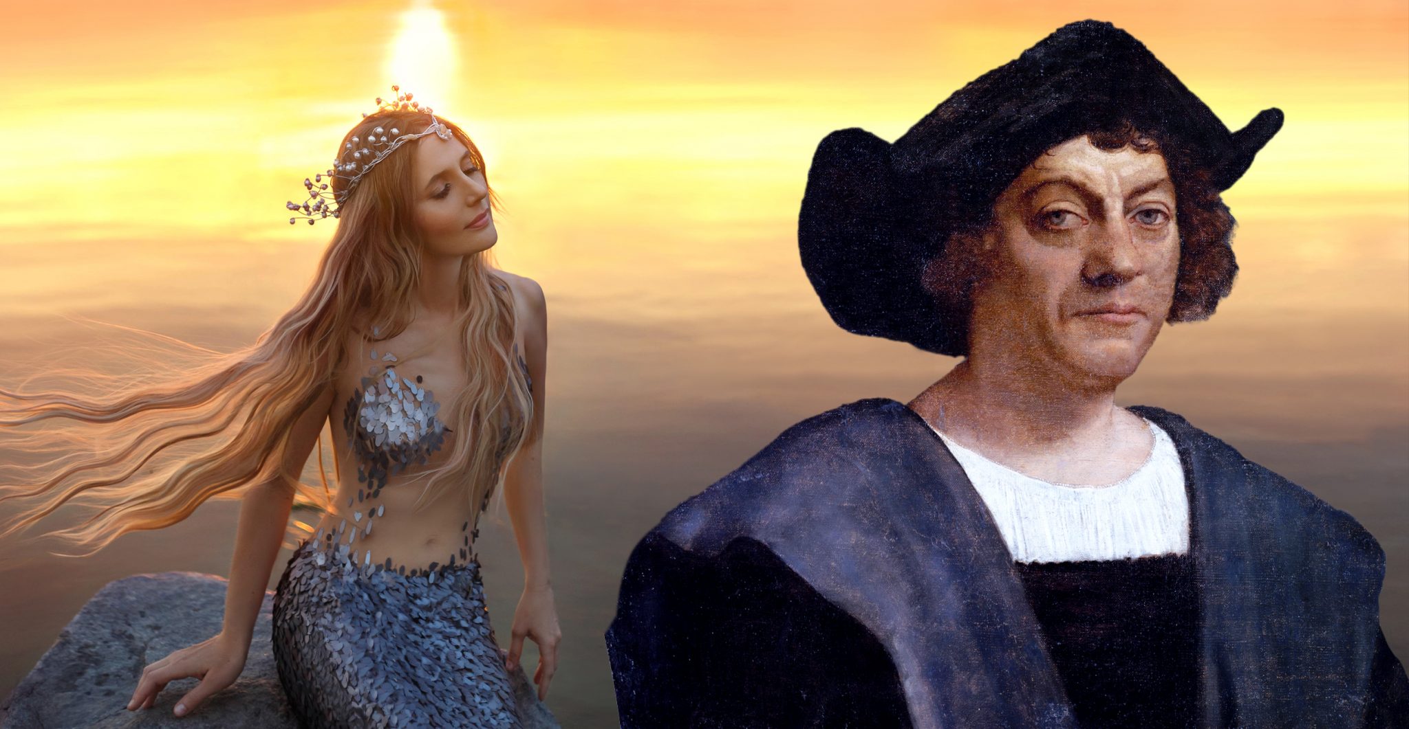 The mermaid and Columbus