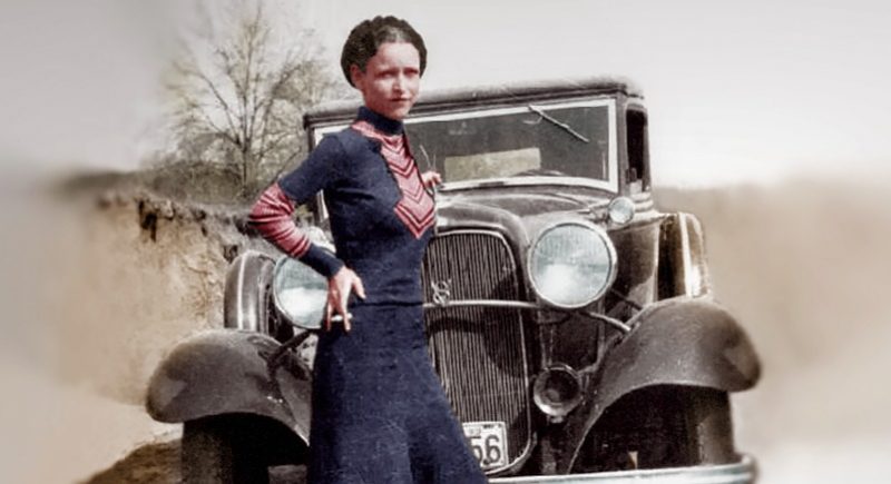Bonnie Parker of Bonnie and Clyde fame.