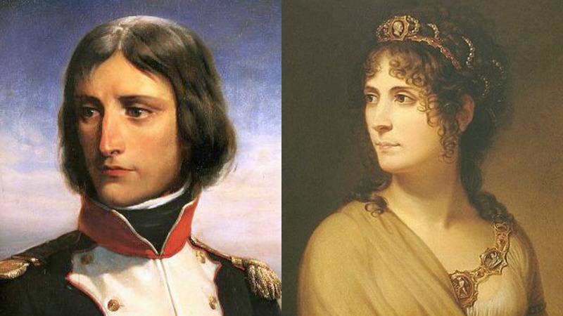 Young Napoleon and Josephine