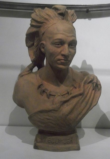 Tecumseh by Hamilton MacCarthy, Royal Ontario Museum, Toronto. Photo by Deinocheirus CC BY-SA 3.0