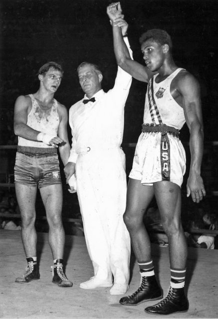 1960 Olympians: Ali won gold against Zbigniew Pietrzykowski (1956 and 1964 bronze medalist)
