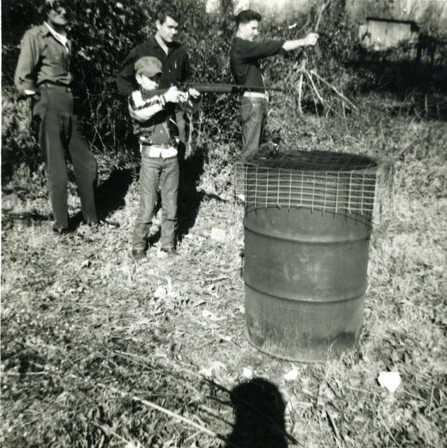 Hathcock Brothers and Friend, 1958 Photo by USMC Archives CC BY 2.0