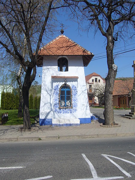 Bell Tower in Louka painted by Agnes Kasparkova
