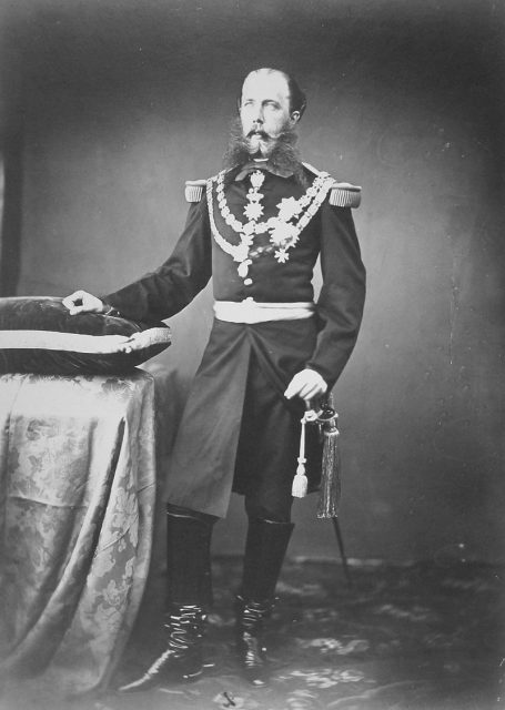 Emperor Don Maximiliano I of Mexico.