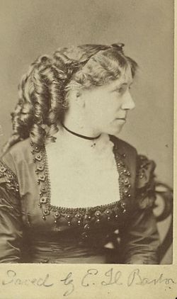 Portrait of Abigail May Alcott.