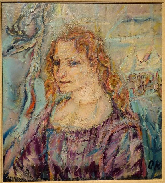 Alma Mahler by Oskar Kokoschka, 1912.