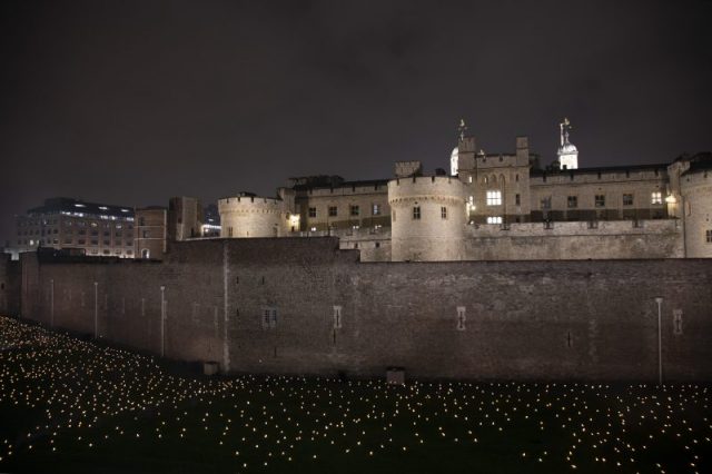 First World War Centenary Commemorarion At The Tower Of London