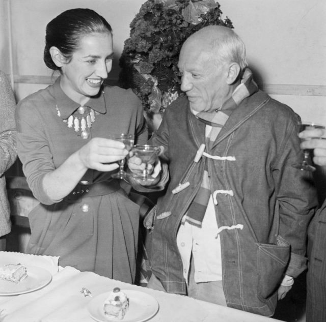 Pablo Picasso and Francoise Gilot