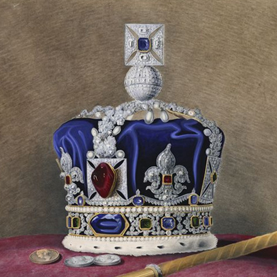 The crown made for Queen Victoria.