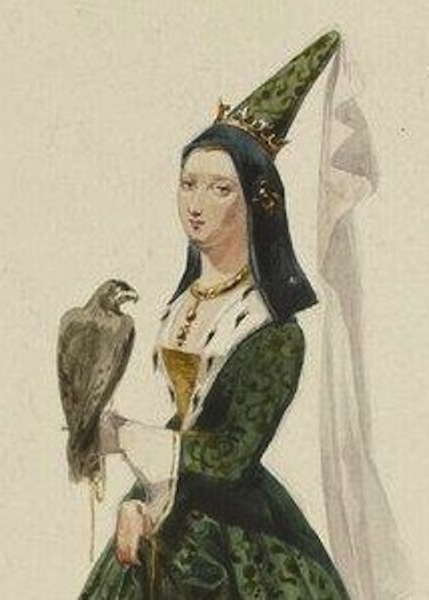 19th century depiction of Isabeau by Paul Lormier