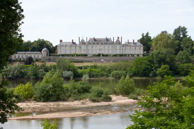 Chateau de Menars is a chateau associated with Madame de Pompadour. Loire Valley, France.