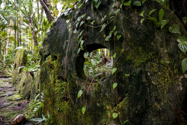 Scenes from Yap in Micronesia.