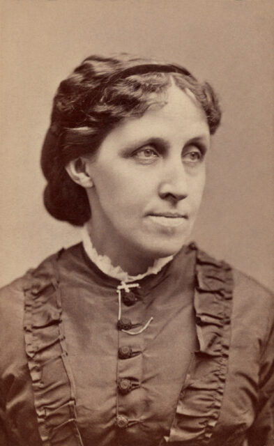 Portrait of Louisa May Alcott.