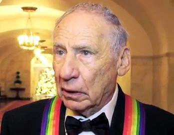 Mel Brooks at the White House for the 2009 Kennedy Center Honors.