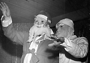 Old Christmas in Rodanthe, NC, January 1938. Photo by State Archives of North Carolina.