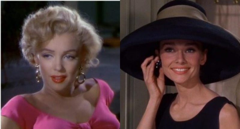 Marilyn and Audrey