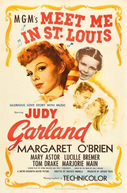 Poster for the 1944 film Meet Me in St. Louis.