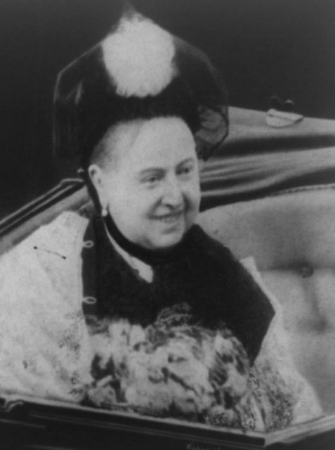 Queen Victoria Amused.