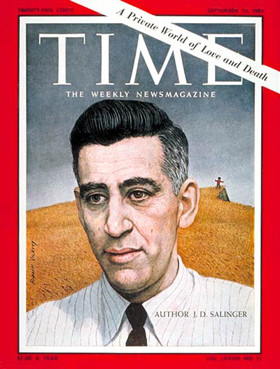 Salinger on the cover of Time (September 15, 1961)
