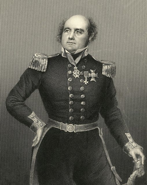 Sir John Franklin was Barrow’s reluctant choice to lead the expedition.