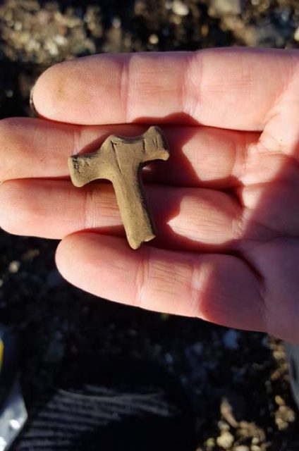 The Thor’s hammer amulet. Photo by Fornleifastofnun Íslands